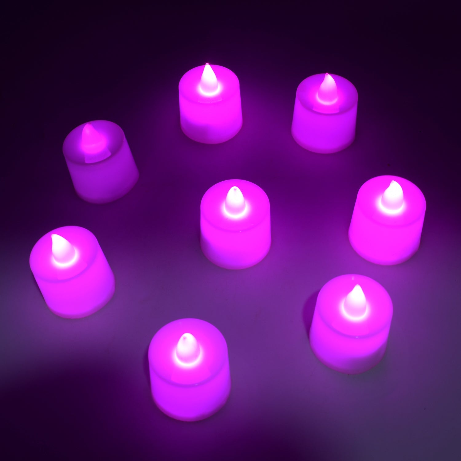 6632B Pink Flameless LED Tealights, Smokeless Plastic Decorative Candles - Led Tea Light Candle For Home Decoration (Pack Of 8pc) ( Diya , Divo , Diva , Deepak , Jyoti) 6632B Pink Flameless LED Tealights, Smokeless Plastic Decorative Candles - Led Tea Light Candle For Home Decoration (Pack Of 8pc) ( Diya , Divo , Diva , Deepak , Jyoti)